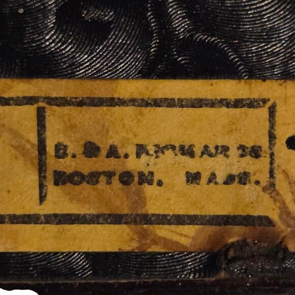 Vtg Framed Art Chiko Ann Allaban Print Gypsy Boy Bohemian Wood Frame Allaben - Picture 5 of 7